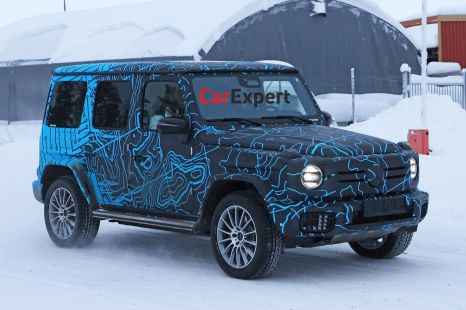 2024 Mercedes-Benz EQG spied