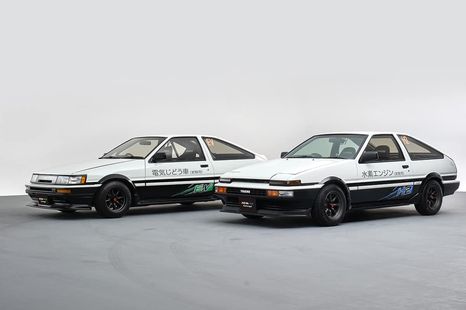 Toyota converts classic AE86 coupes to EV and hydrogen