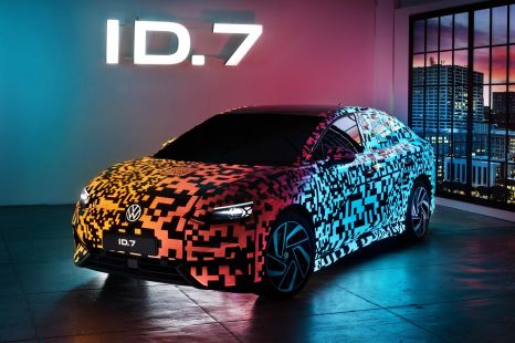 Volkswagen ID.7 electric sedan teased