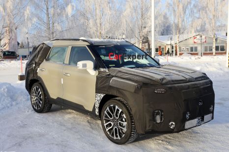 SsangYong Torres EV spied