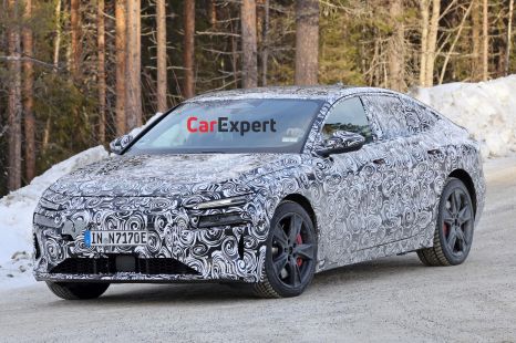 2024 Audi RS6 e-tron spied