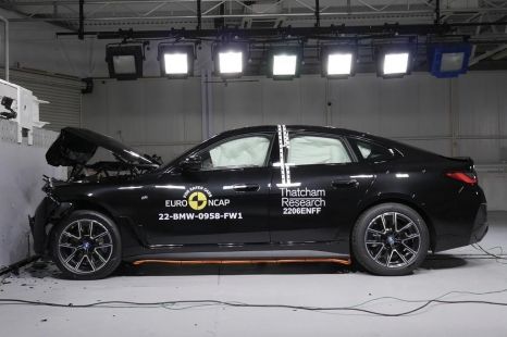 BMW i4 falls short with four-star ANCAP safety score