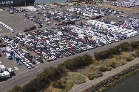 The car quarantine gridlock continues at Australia's ports