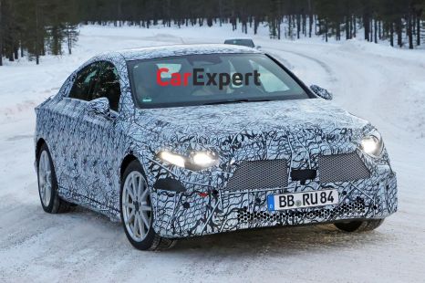 Mercedes-Benz's four-door CLA coupe going electric