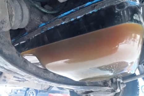 Take a look inside an engine at -30°C cold start