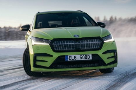 Skoda Enyaq EV scores two Guinness World Records