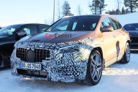 2024 Mercedes-AMG GLA45: Updated hot SUV spied