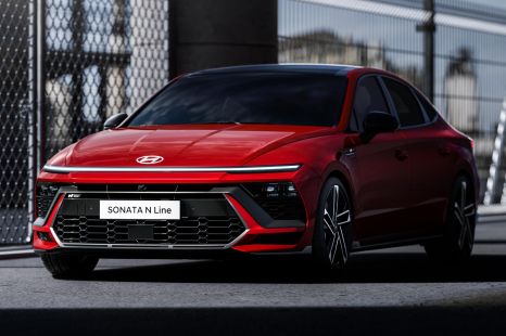Hyundai Sonata: Camry competitor debuts new Robocop face