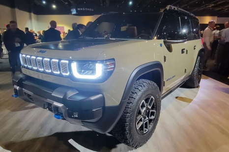 Check out Jeep’s upcoming electric SUVs in the metal