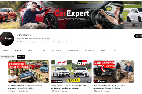 CarExpert becomes number one on YouTube