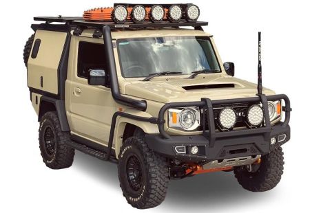 Check out this pint-sized Toyota LandCruiser 79 Series clone