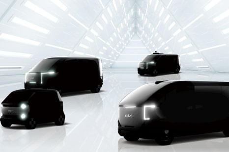 Kia teases its upcoming electric vans, including a robo-taxi