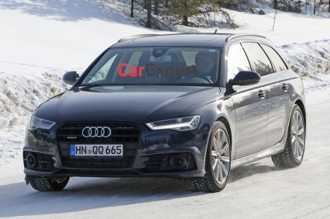 Next-gen Audi A6, S6 PHEV spied wearing old clothing