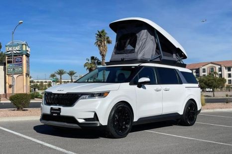 Kia Carnival gets camper van treatment