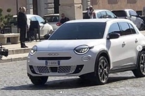 Fiat’s new electric SUV spied undisguised