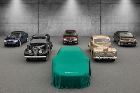 Skoda's new Superb flagship taking shape