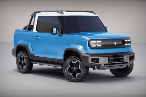 Meet GM's tiny new electric ute for China