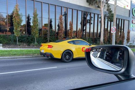 2024 Ford Mustang spied in Australia