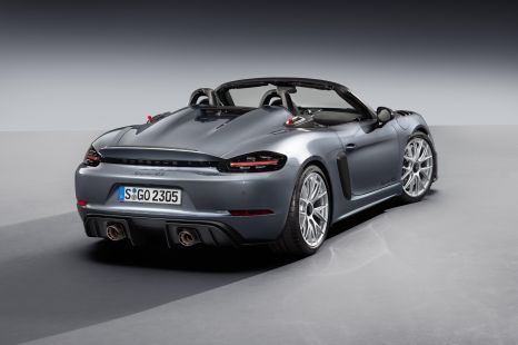 Porsche 718 Boxster Spyder RS is a screaming farewell to petrol power