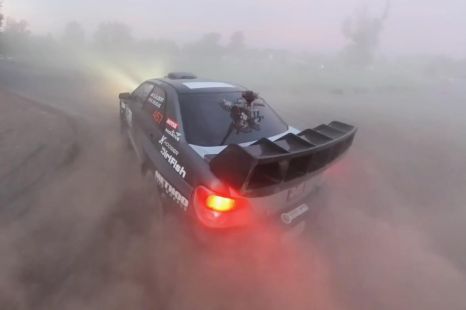 The stunning results of a Ferrari V8 swap in a Subaru WRX STI