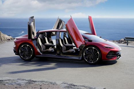 Italy's Aehra reveals electric sedan penned by ex-Lamborghini designer