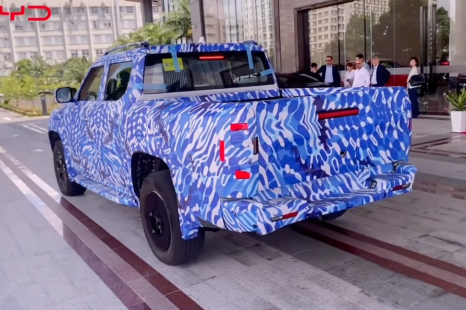 Check out BYD's upcoming electric, plug-in hybrid ute