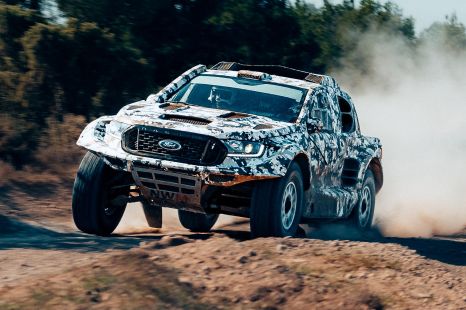 Ford Ranger Raptor testing its mettle at Dakar Rally