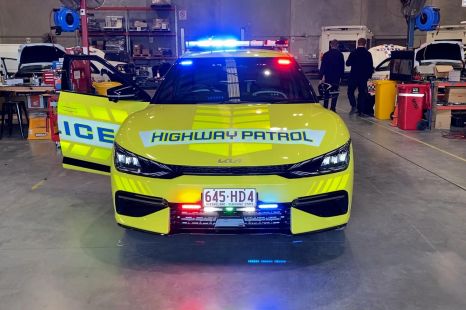 Queensland Police's first electric car will smoke your Commodore