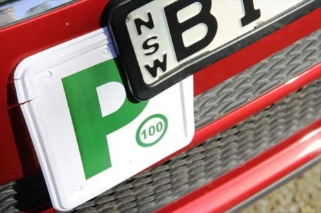 What are the speed limits for P platers?