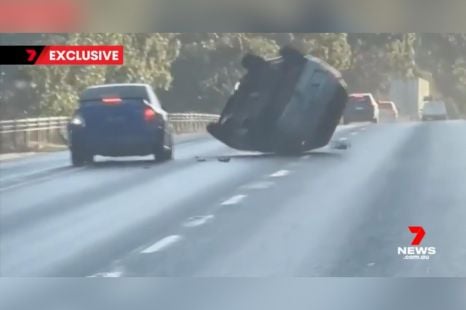 Road rage idiot charged after allegedly crashing into driver, chasing them with a knife