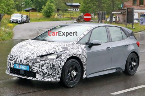 Cupra Born electric car already getting plastic surgery