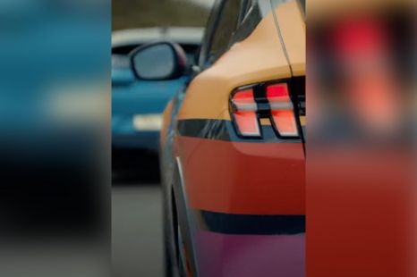 Ford teases modified Mustang Mach-E electric car