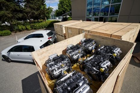 Forget an LS swap, a VW VR6 Turbo crate motor is a neat way to cram 550hp in your project