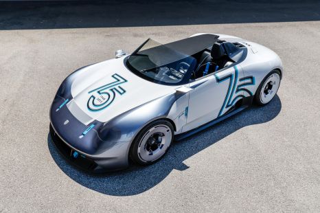 Porsche Vision 357 Speedster drops the top on a retro homage