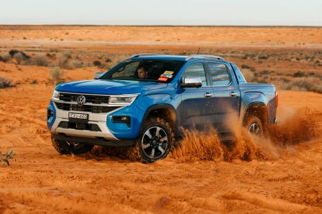 Volkswagen Amarok convoy tackles the Aussie outback