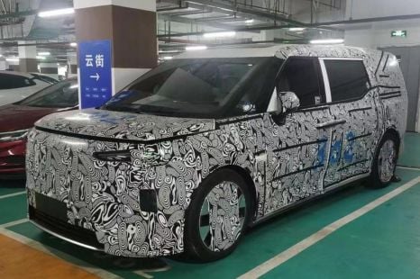 Here's a look at Volvo's first-ever people mover