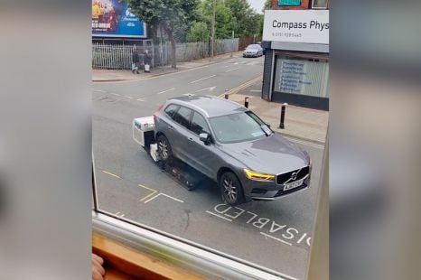 This robot takes parking patrol to a whole new level