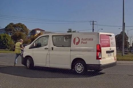 Australia Post investigating 'completely unacceptable' road rage incident