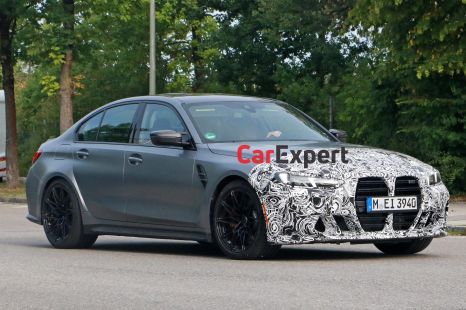 The BMW M3's big grille isn't going anywhere