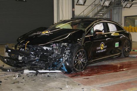 Mercedes-Benz EQS earns five-star ANCAP safety rating