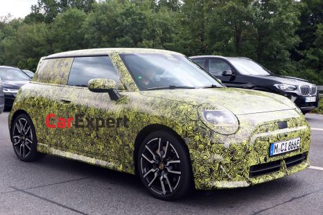 Here's our first look at Mini's hot new electric hatchback