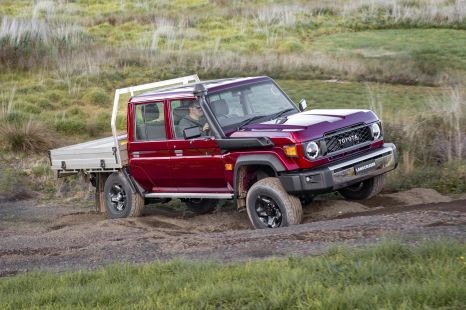 When you can buy the automatic Toyota LandCruiser 70 Series