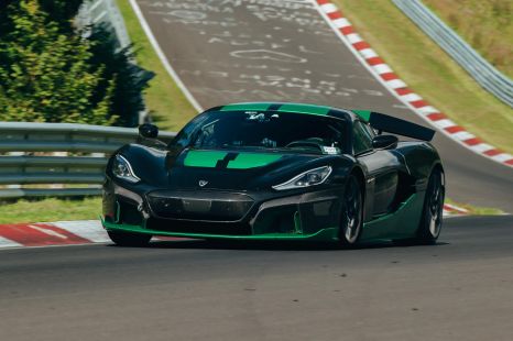 Rimac Nevera electric hypercar sets new Nurburgring record