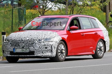2024 Skoda Octavia update imminent, spied