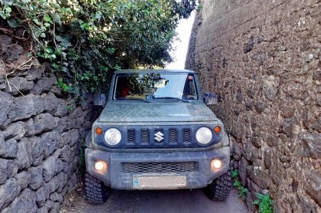This couple drove across Europe and lived out of their Suzuki Jimny
