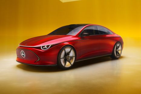 Mercedes-Benz CLA electric concept previews Tesla Model 3 rival
