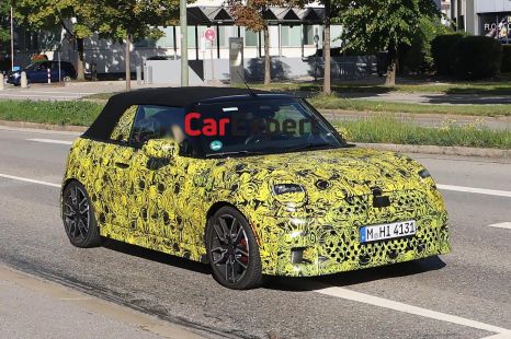2025 Mini Convertible spied as brand’s last petrol drop-top