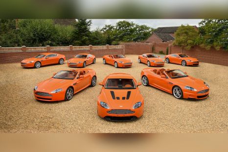 Fanta-sy orange Aston Martin collection going under the hammer