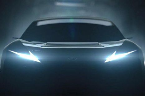 Lexus teases concept previewing new electric cars due from 2026