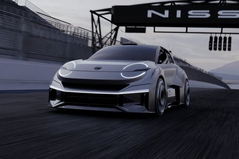 Nissan's new electric car concept is an aggro-looking hot hatch
